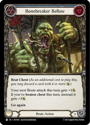 Bonebreaker Bellow (Blue) [HVY043] (Heavy Hitters)-1