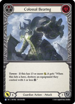 Colossal Bearing (Red) [HVY062] (Heavy Hitters)  Rainbow Foil-1