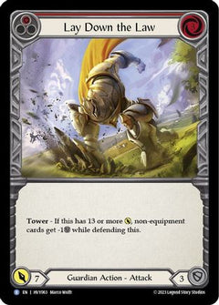 Lay Down the Law [HVY063] (Heavy Hitters)  Rainbow Foil-1