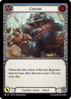 Concuss (Blue) [HVY076] (Heavy Hitters)  Rainbow Foil-1