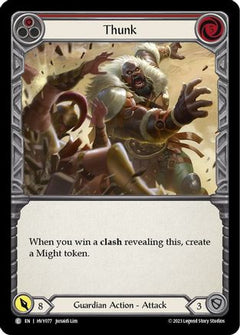 Thunk (Red) [HVY077] (Heavy Hitters)  Rainbow Foil-1