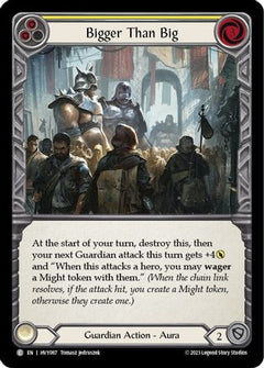 Bigger Than Big (Yellow) [HVY087] (Heavy Hitters)  Rainbow Foil-1