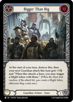 Bigger Than Big (Blue) [HVY088] (Heavy Hitters)  Rainbow Foil-1