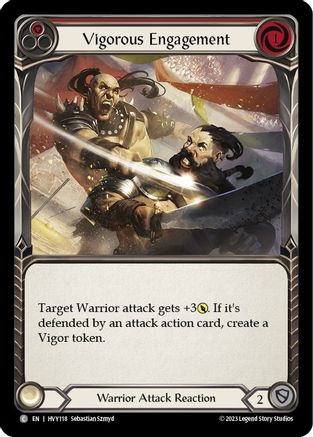 Vigorous Engagement (Red) [HVY118] (Heavy Hitters)-1