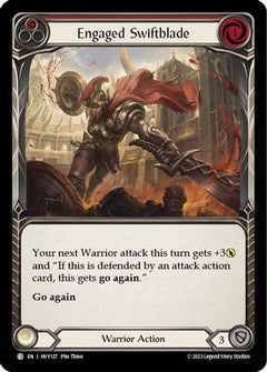 Engaged Swiftblade (Red) [HVY127] (Heavy Hitters)-1