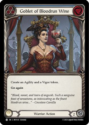 Goblet of Bloodrun Wine [HVY133] (Heavy Hitters)-1