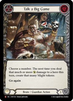 Talk a Big Game [HVY136] (Heavy Hitters)  Rainbow Foil-1