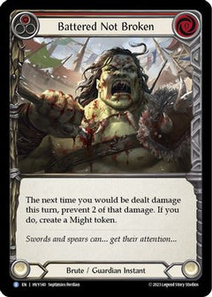 Battered Not Broken [HVY140] (Heavy Hitters)  Rainbow Foil-1