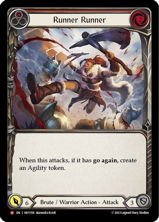 Runner Runner [HVY156] (Heavy Hitters)  Rainbow Foil-1