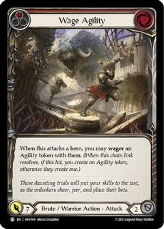 Wage Agility (Red) [HVY169] (Heavy Hitters)  Rainbow Foil-1
