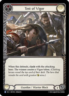 Test of Vigor [HVY182] (Heavy Hitters)  Rainbow Foil-1
