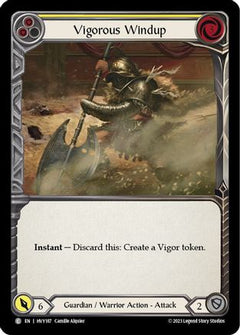 Vigorous Windup (Yellow) [HVY187] (Heavy Hitters)  Rainbow Foil-1
