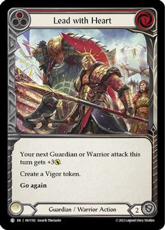 Lead with Heart (Red) [HVY192] (Heavy Hitters)  Rainbow Foil-1