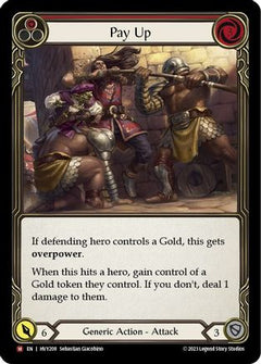 Pay Up [HVY208] (Heavy Hitters)  Rainbow Foil-1