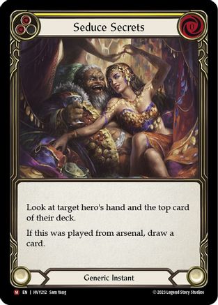 Seduce Secrets [HVY212] (Heavy Hitters)  Rainbow Foil-1