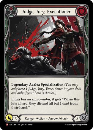 Judge, Jury, Executioner [HVY249] (Heavy Hitters)  Rainbow Foil-1