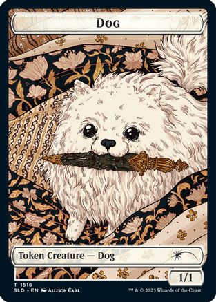 Dog // Cat Double-Sided Token [Secret Lair Commander Deck: Raining Cats and Dogs Tokens]-3
