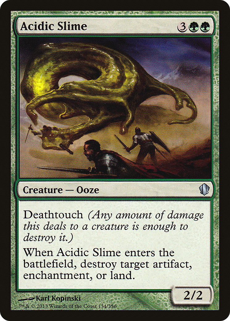 Acidic Slime [Commander 2013]-1