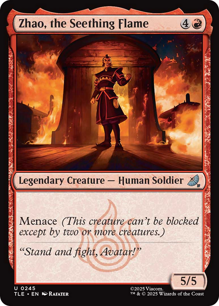 Zhao, the Seething Flame [Avatar: The Last Airbender: Eternal-Legal]-1