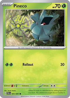 Pineco (001/091) [Scarlet & Violet: Paldean Fates]-1