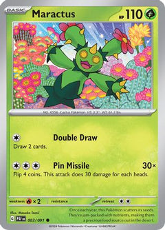 Maractus (003/091) [Scarlet & Violet: Paldean Fates]-1