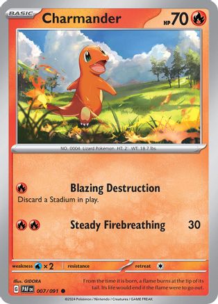 Charmander (007/091) [Scarlet & Violet: Paldean Fates]-1