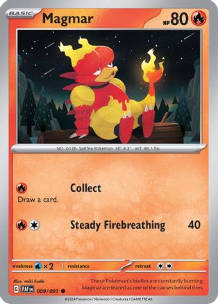 Magmar (009/091) [Scarlet & Violet: Paldean Fates]-1