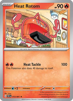 Heat Rotom (013/091) [Scarlet & Violet: Paldean Fates]-1