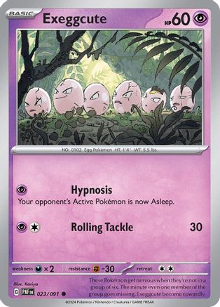 Exeggcute (023/091) [Scarlet & Violet: Paldean Fates]-1