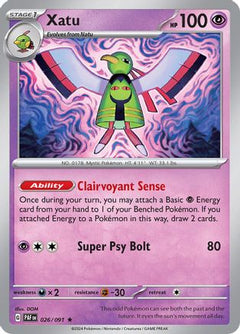 Xatu (026/091) [Scarlet & Violet: Paldean Fates]-1