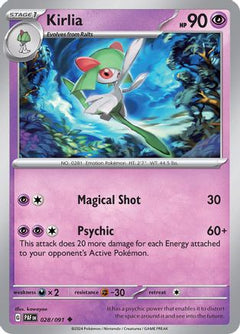 Kirlia (028/091) [Scarlet & Violet: Paldean Fates]-1