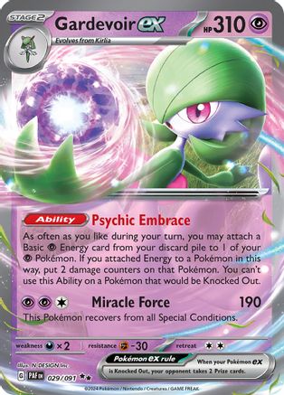 Gardevoir ex (029/091) [Scarlet & Violet: Paldean Fates]-1