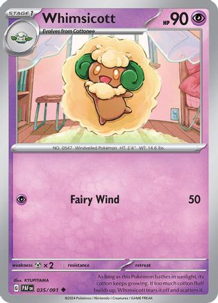 Whimsicott (035/091) [Scarlet & Violet: Paldean Fates]-1