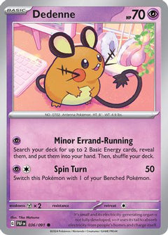 Dedenne (036/091) [Scarlet & Violet: Paldean Fates]-1