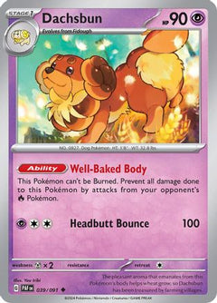 Dachsbun (039/091) [Scarlet & Violet: Paldean Fates]-1