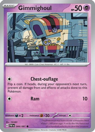 Gimmighoul (044/091) [Scarlet & Violet: Paldean Fates]-1