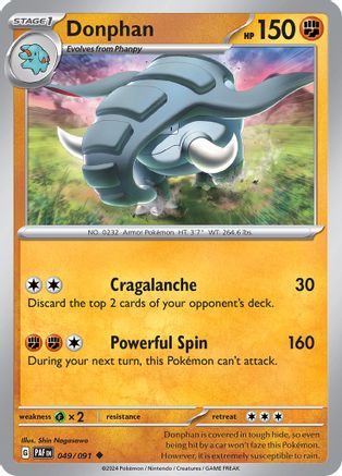 Donphan (049/091) [Scarlet & Violet: Paldean Fates]-1