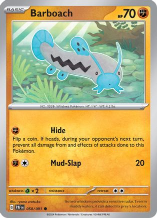 Barboach (050/091) [Scarlet & Violet: Paldean Fates]-1