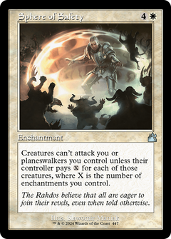 Sphere of Safety (Retro Frame) [Ravnica Remastered]-1