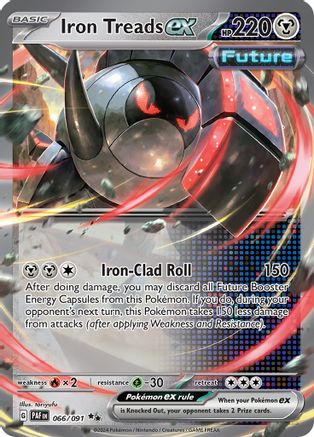 Iron Treads ex (066/091) [Scarlet & Violet: Paldean Fates]-1