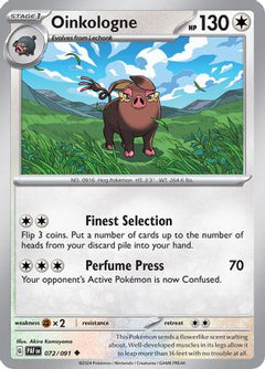Oinkologne (072/091) [Scarlet & Violet: Paldean Fates]-1