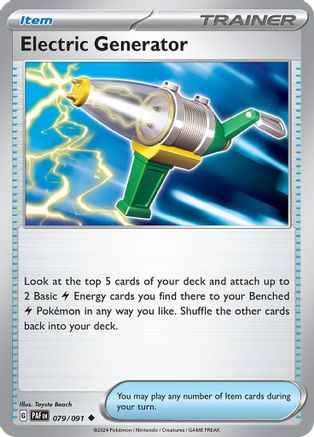 Electric Generator (079/091) [Scarlet & Violet: Paldean Fates]-1