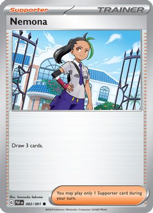 Nemona (082/091) [Scarlet & Violet: Paldean Fates]-1