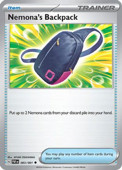 Nemona's Backpack (083/091) [Scarlet & Violet: Paldean Fates]-1