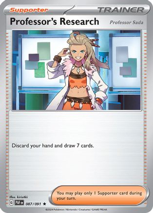 Professor's Research (087/091) [Scarlet & Violet: Paldean Fates]-1