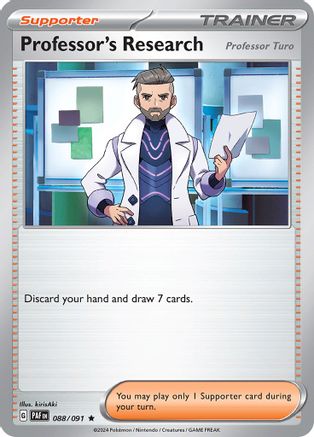 Professor's Research (088/091) [Scarlet & Violet: Paldean Fates]-1