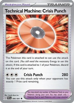 Technical Machine: Crisis Punch (090/091) [Scarlet & Violet: Paldean Fates]-1