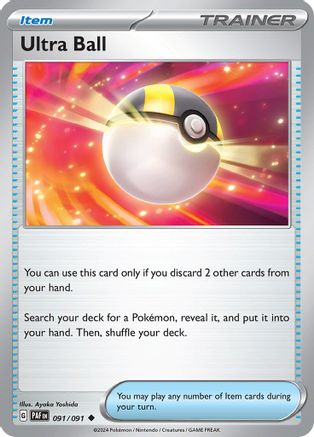 Ultra Ball (091/091) [Scarlet & Violet: Paldean Fates]-1