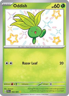 Oddish (092/091) [Scarlet & Violet: Paldean Fates]-1