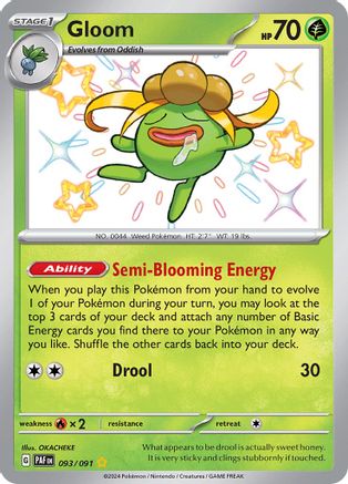 Gloom (093/091) [Scarlet & Violet: Paldean Fates]-1